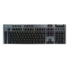 Logitech G G915 X LIGHTSPEED clavier Jouer USB + RF Wireless + Bluetooth AZERTY Français Noir