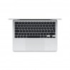 Apple MacBook Air Apple M M2 Ordinateur portable 34,5 cm (13.6") 16 Go 256 Go SSD Wi-Fi 6 (802.11ax) macOS Sonoma Argent