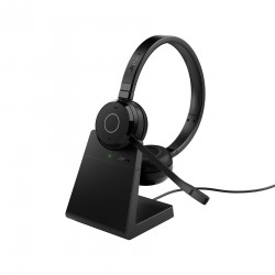 Jabra Evolve 65 TE Casque Avec fil &sans fil Arceau Bureau Centre d'appels USB Type-A Bluetooth Socle de chargement Noir