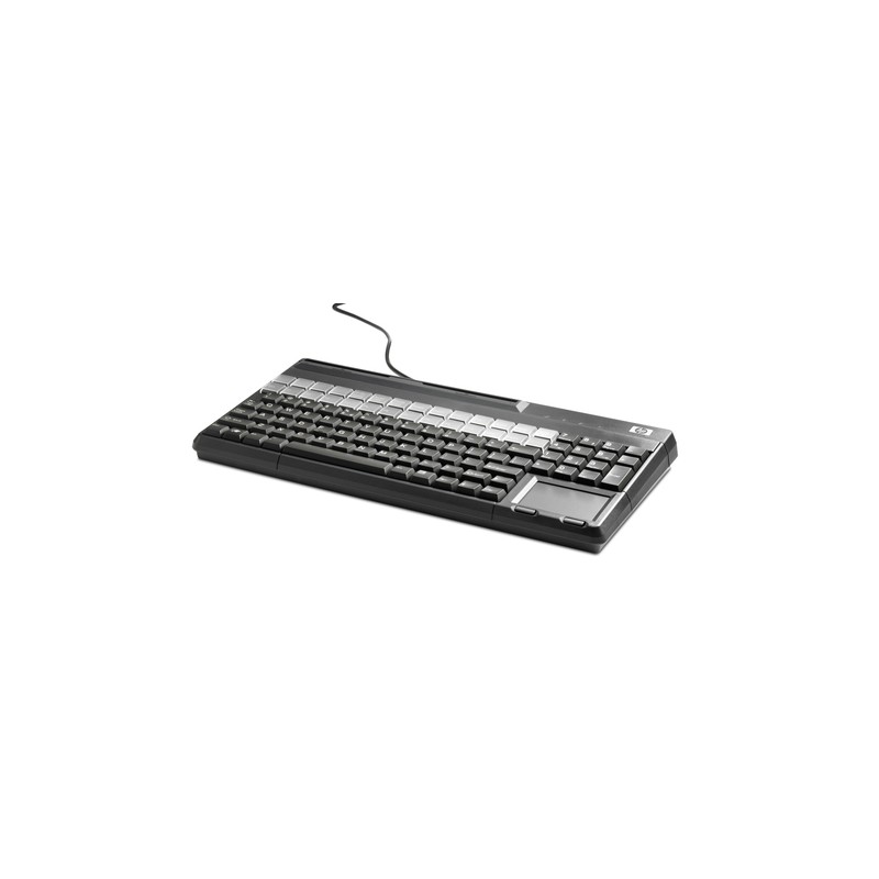 HP Clavier USB avec lecteur de bande magnetique POS