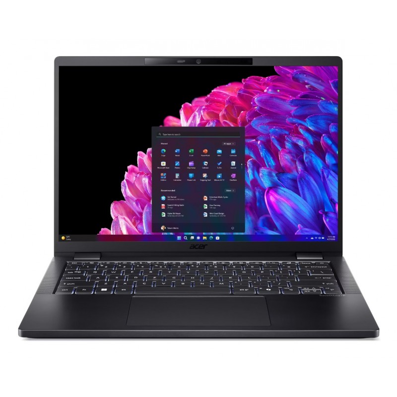 Acer TravelMate P6 TMP614-73-TCO Intel Core Ultra 5 125H Ordinateur portable 35,6 cm (14") WUXGA 16 Go LPDDR5x-SDRAM 512 Go SSD